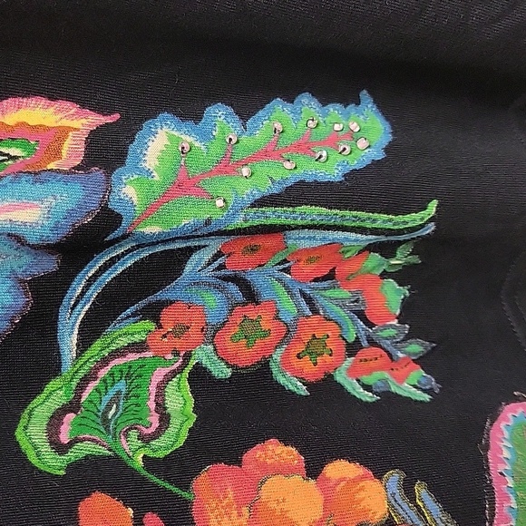 Desigual short dress/ tunic sz small 100% viscose, embroidered and embellished - Picture 4 of 9